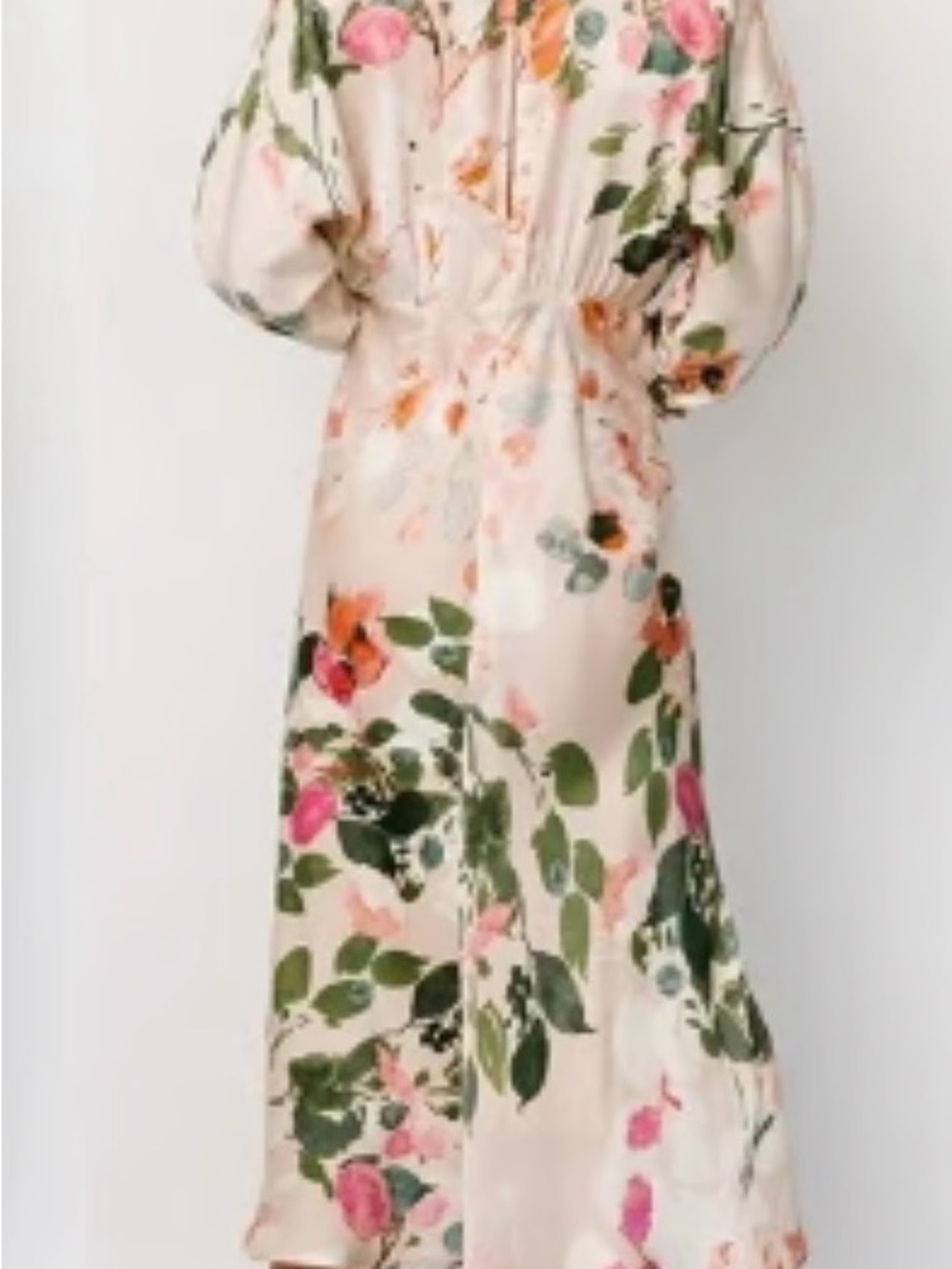 NWT Baltic Born Bari Satin Midi Dress - Picture 3 of 7